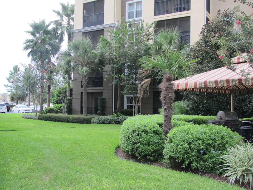 Garten des Hotels Hotel Hilton Grand Vacations Club on International Drive