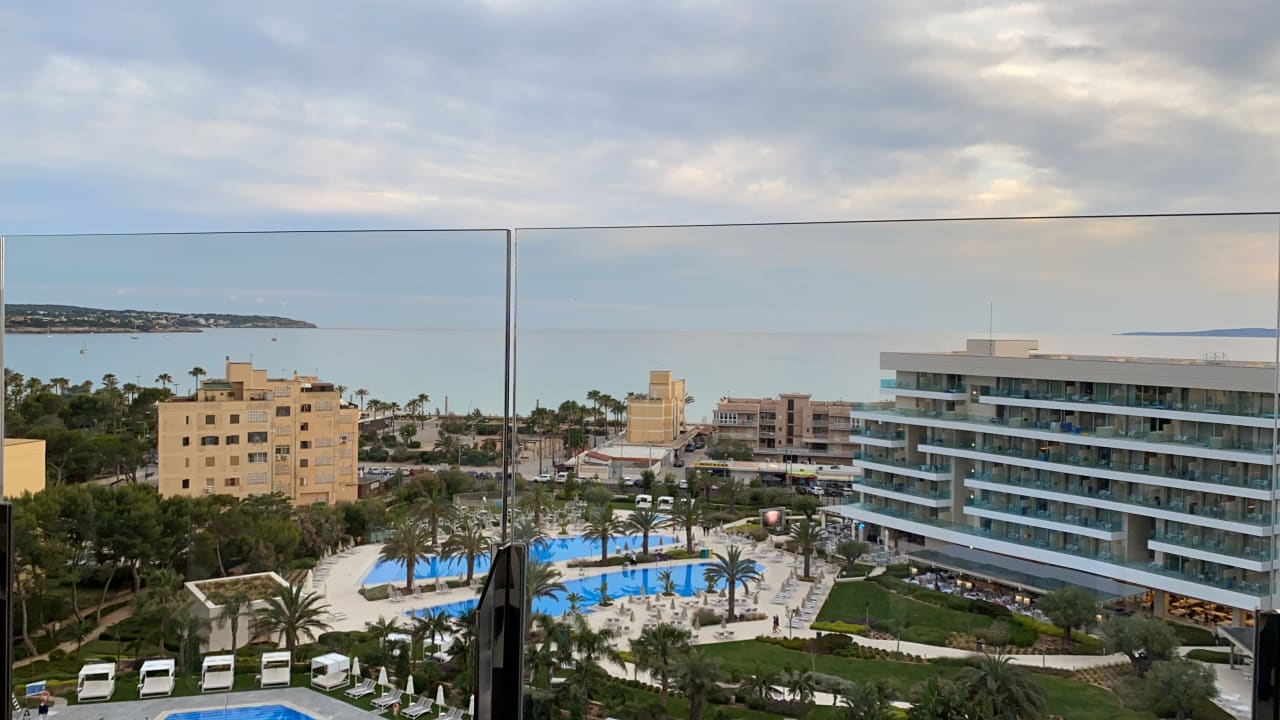 Ausblick Hipotels Gran Playa De Palma