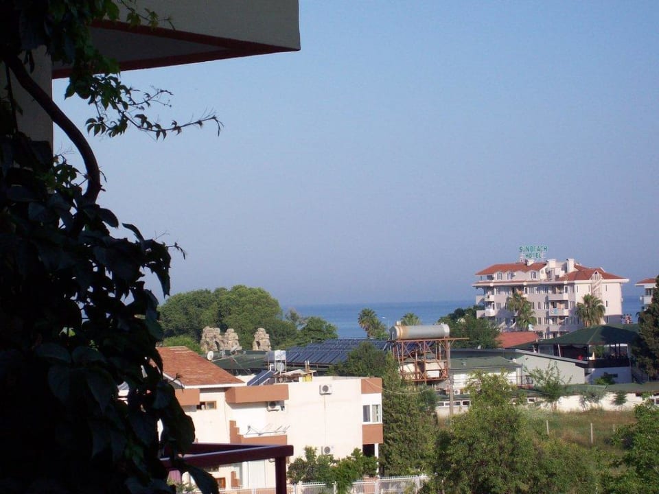 Blick vom Balkon Hotel Kervan