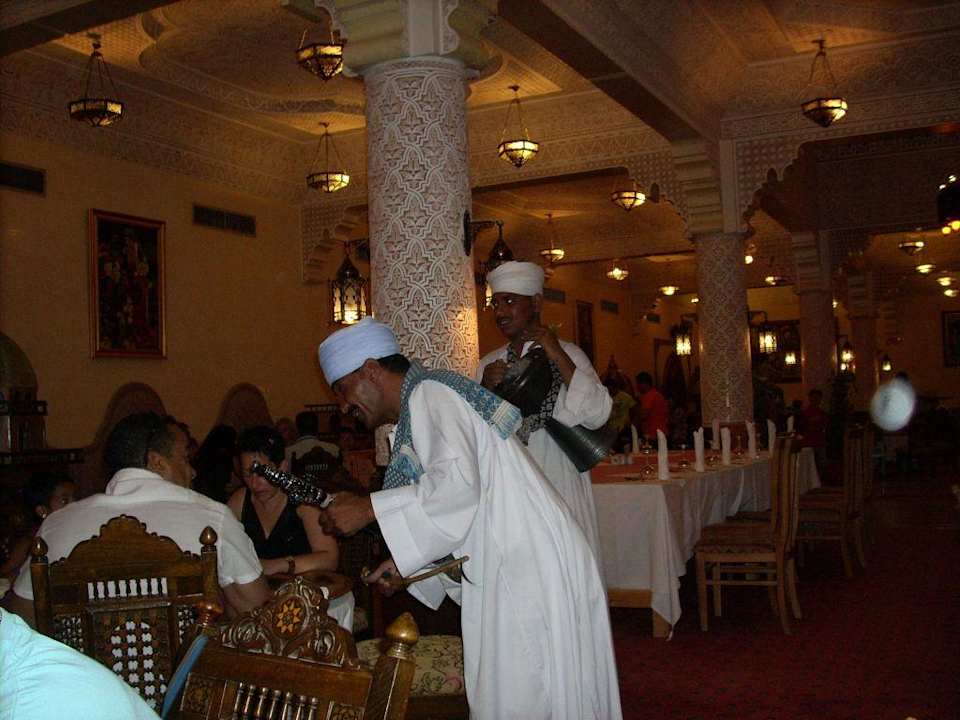 Marokańska restauracja Pickalbatros Alf Leila Wa Leila Resort - Neverland Hurghada