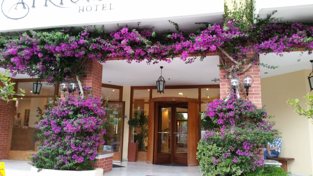 Hoteleingang Atrium Ambiance Hotel