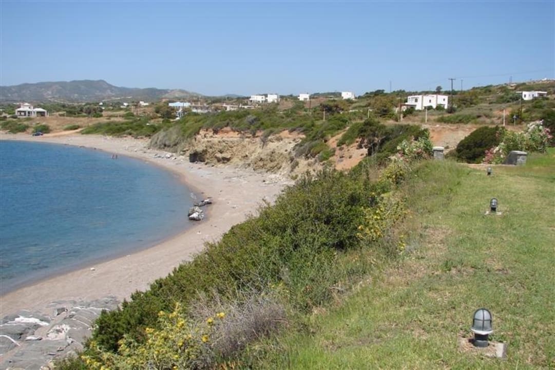 Blick auf den Strand Hotel Al Mare Villas