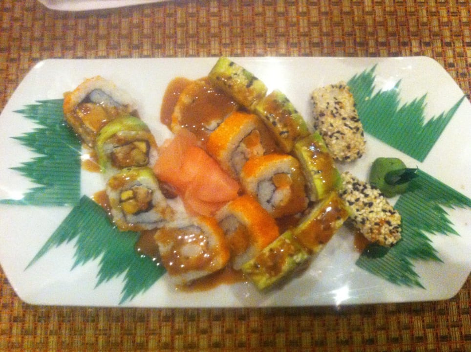 Sushi beim Japaner Grand Palladium Select Bávaro Resort & Spa