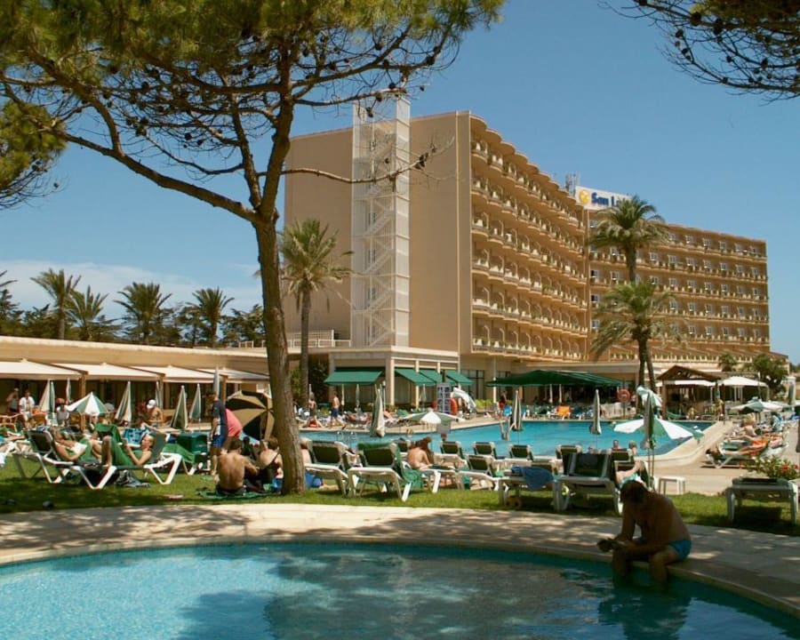 Schattiger Kinderpool Alua Illa de Menorca