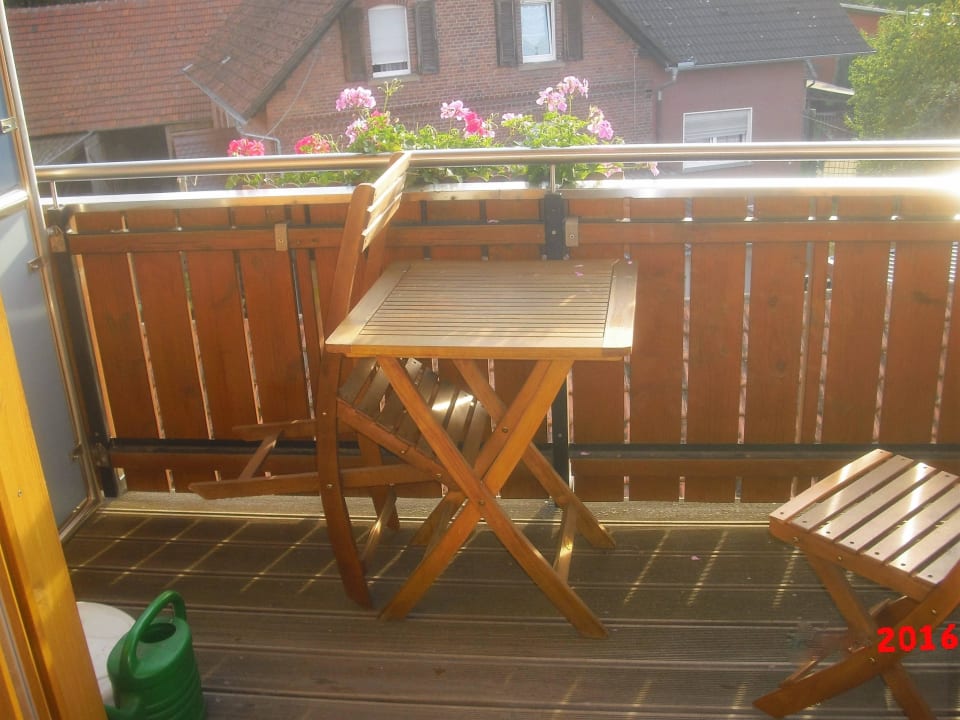 Balkon Landgasthof Zur Quelle