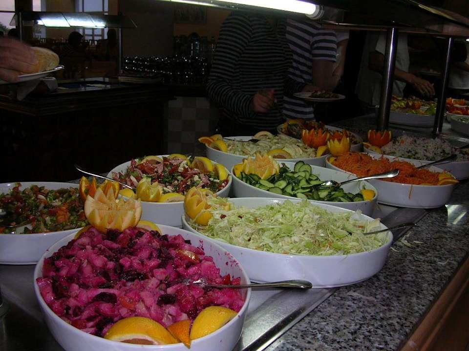 Salatbuffet Hotel El Mouradi Djerba Menzel