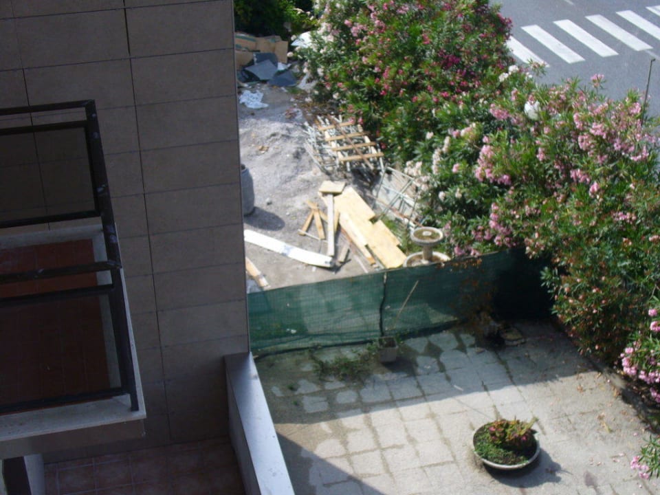 Vom Balkon aus Hotel La Rondine