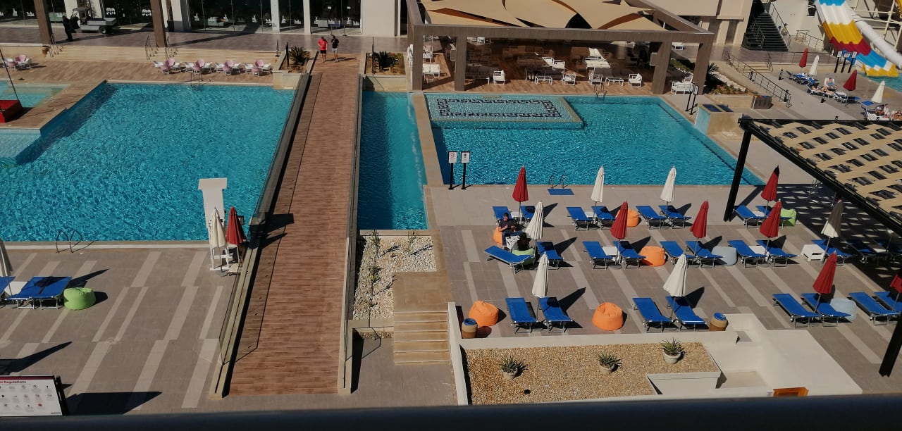 Ausblick Amarina Abu Soma Resort & Aquapark