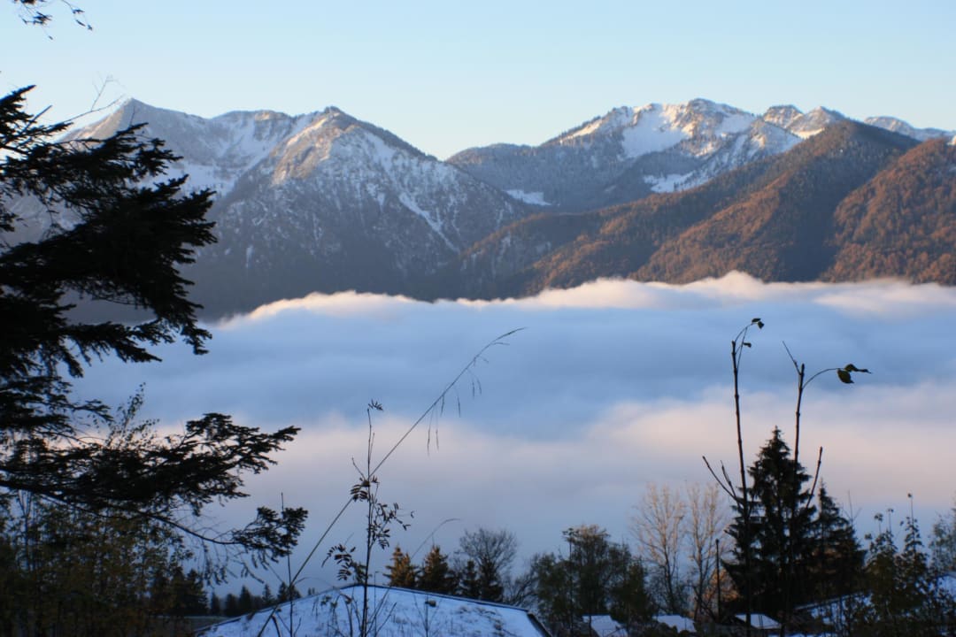 Über den Wolken Hotel Schliersberg Alm