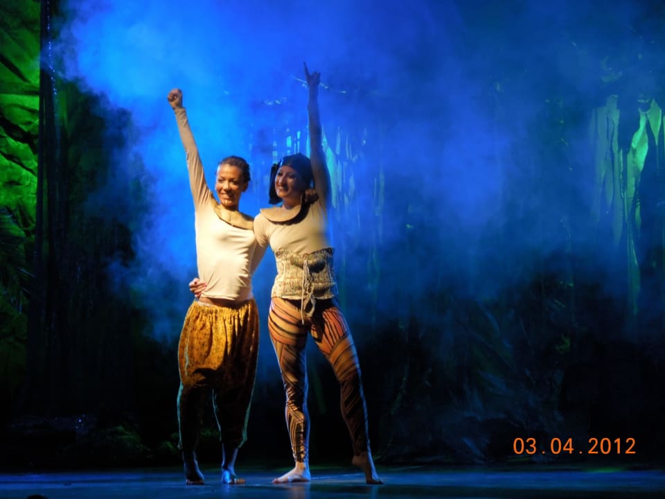 Aufführung König der Löwen  Iberostar Selection Fuerteventura Palace