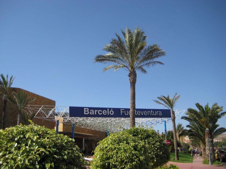 Eingang Barceló Fuerteventura Mar