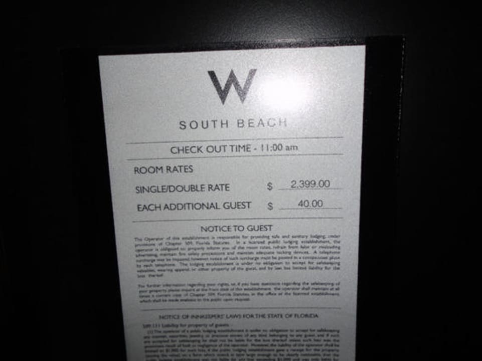 Suite 1111 W South Beach