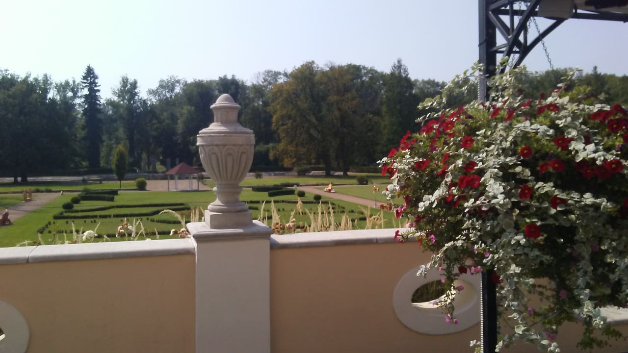 Ausblick Château Hotel Liblice