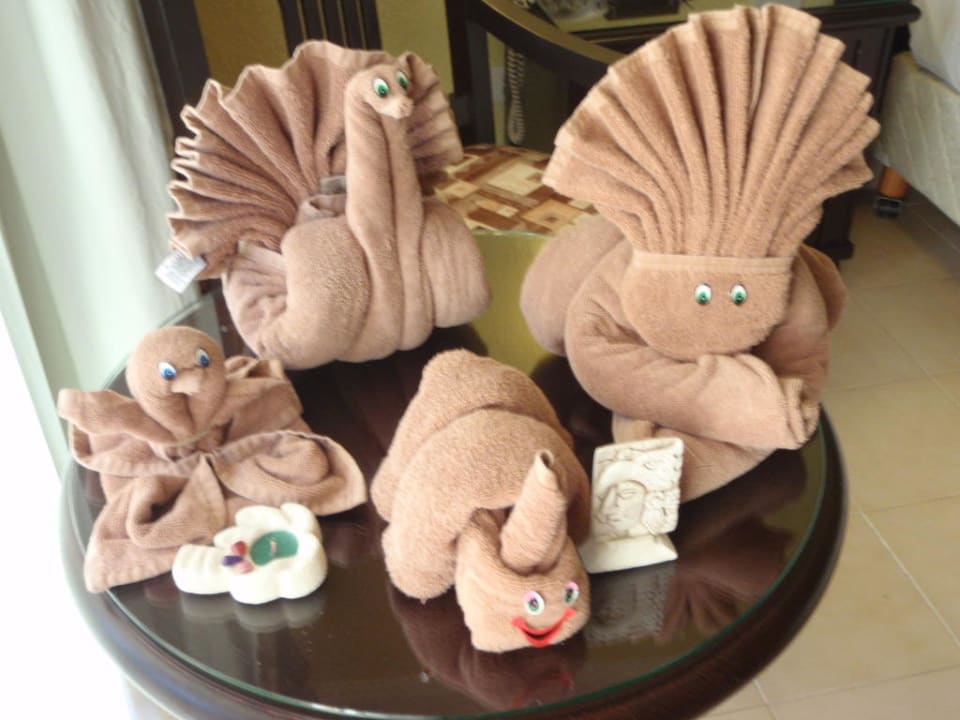 Handtuchfiguren Hotel Riu Tequila