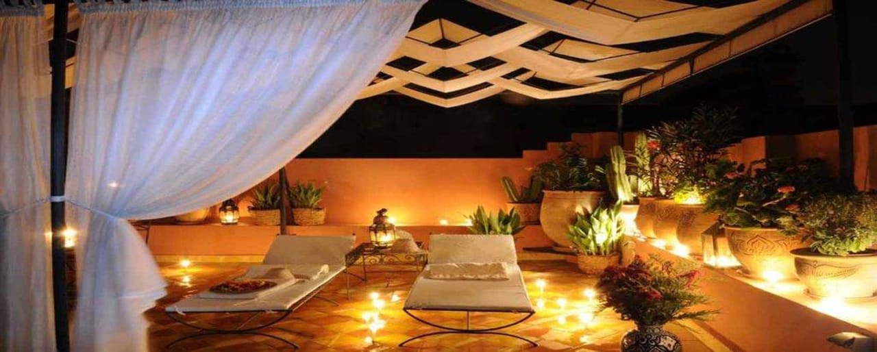 Terrasse Riad Maison Arabo-Andalouse