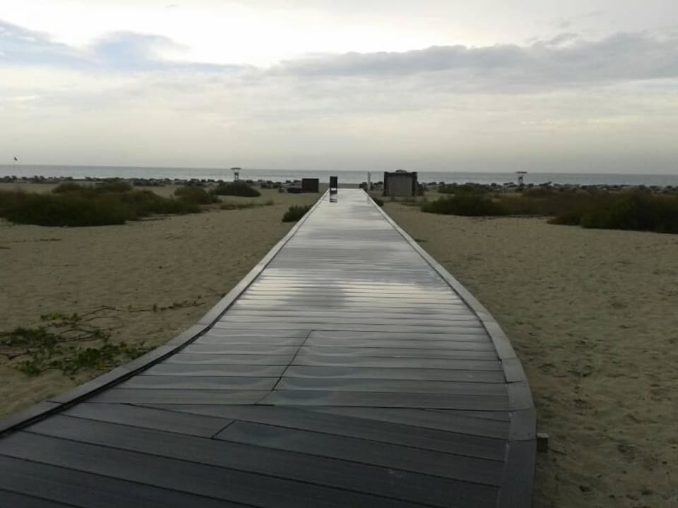 Holzsteg zum Strand  Park Hyatt Abu Dhabi Hotel and Villas