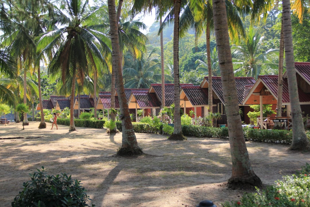Bungalows erste Reihe Hotel Pansand Resort