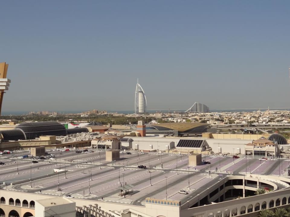 Ausblick vom 8. Stock des Hotels Citymax Hotel Al Barsha