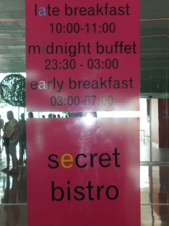 Frühstück und Mitternachtsbuffet Adam & Eve - Adults only