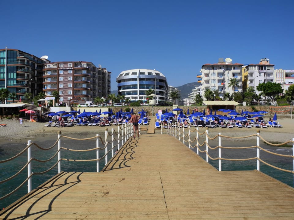 Blick vom Steg Sunprime C-Lounge