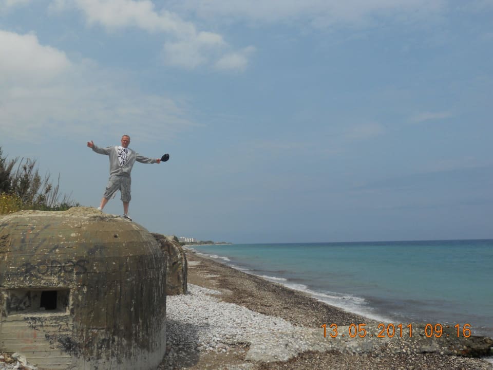 Plaża przy hotelu Ialyssos Bay