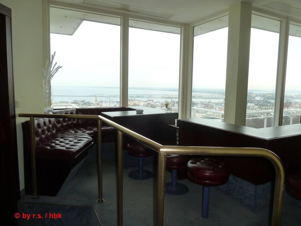 Roucherlounge neben der Skybar in der 19. Etage Hotel Neptun