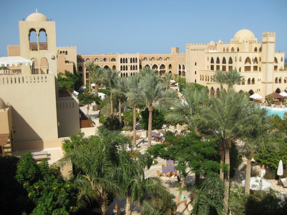 Ausblick auf einen kleinen Teil der Anlage Makadi Palace