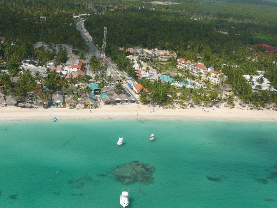 Noch eine Luftaufnahme vom Royal Palace Bereich Hotel Grand Palladium Palace Resort, Spa & Casino