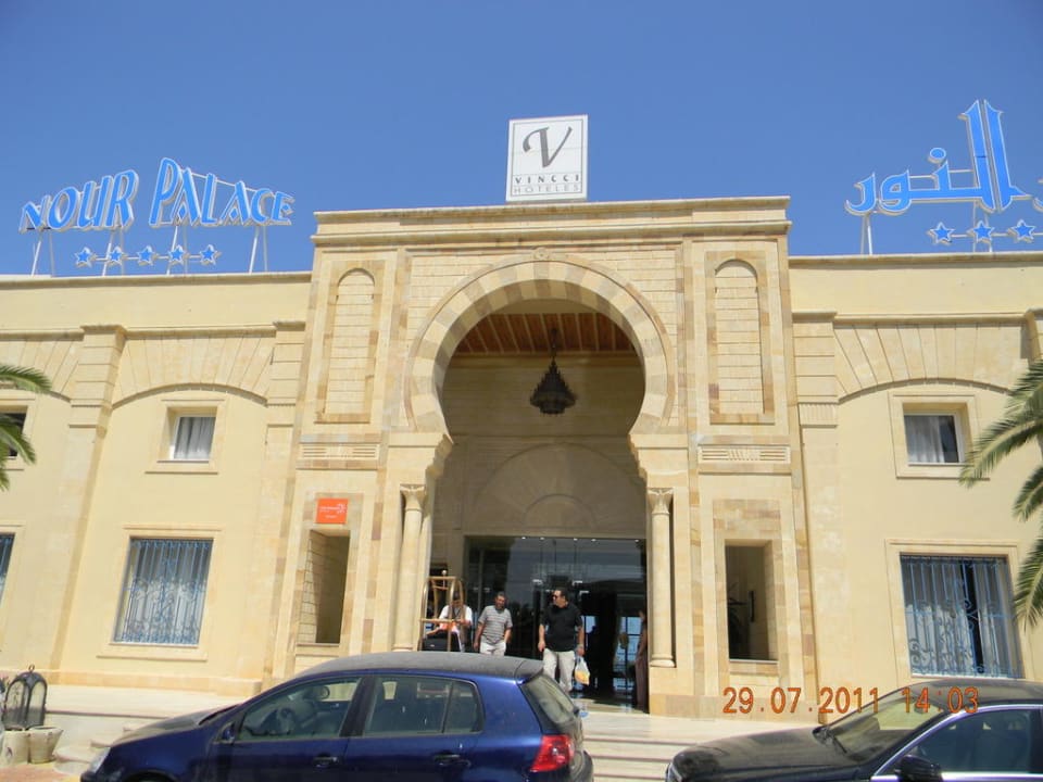 Budova hotelu Nour Palace Resort & Thalasso