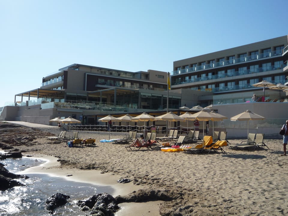 Hotel vom Strand aus I Resort Beach Hotel & Spa