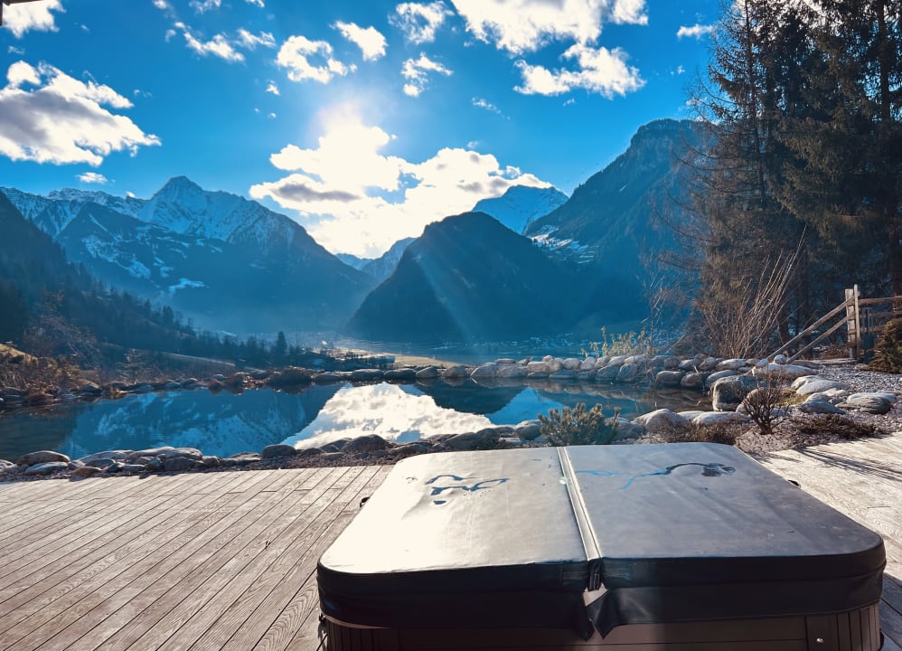 Ausblick Chalet Mühlermoos Hütte