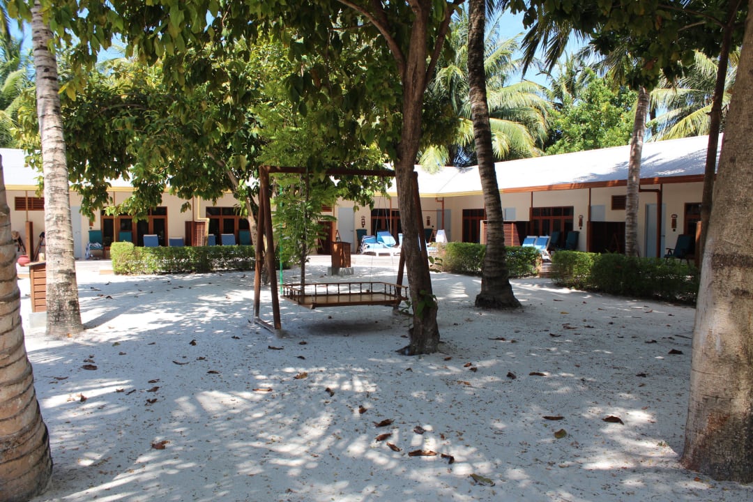 Außenansicht Gardenroom Meeru Maldives Resort Island