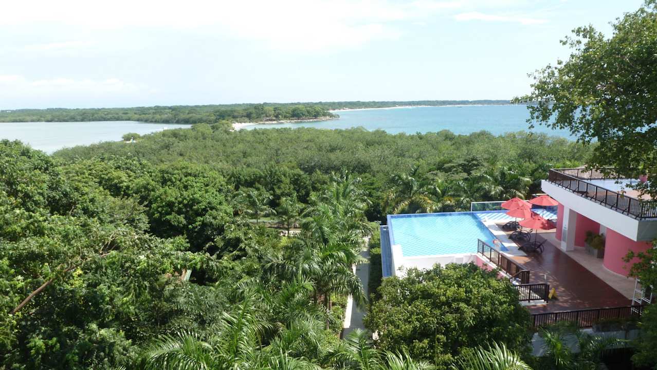 Blick vom Restaurant aus Decameron Baru