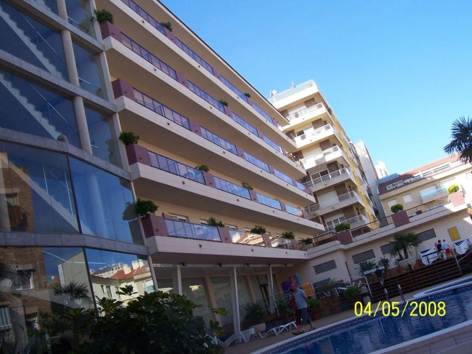 Hotel von der Hofseite AQUA Hotel Promenade & Spa