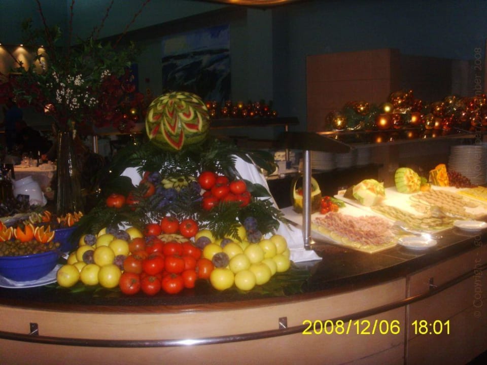 Vorweihnachtl.Deko Abendbuffet Restaurant Atlantico Lopesan Costa Meloneras, Resort & Spa