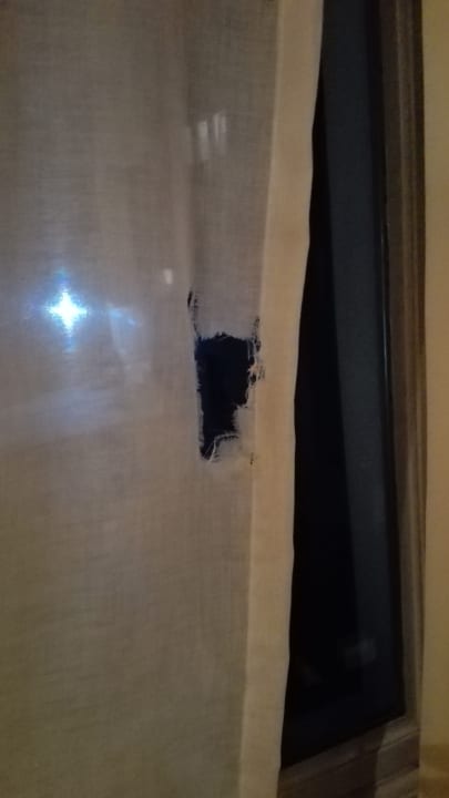 Gardine, fast wie zuhause... Hotel Stadt Hamm