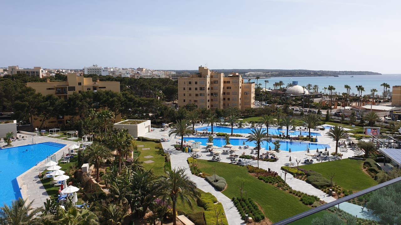 Ausblick Hipotels Gran Playa De Palma