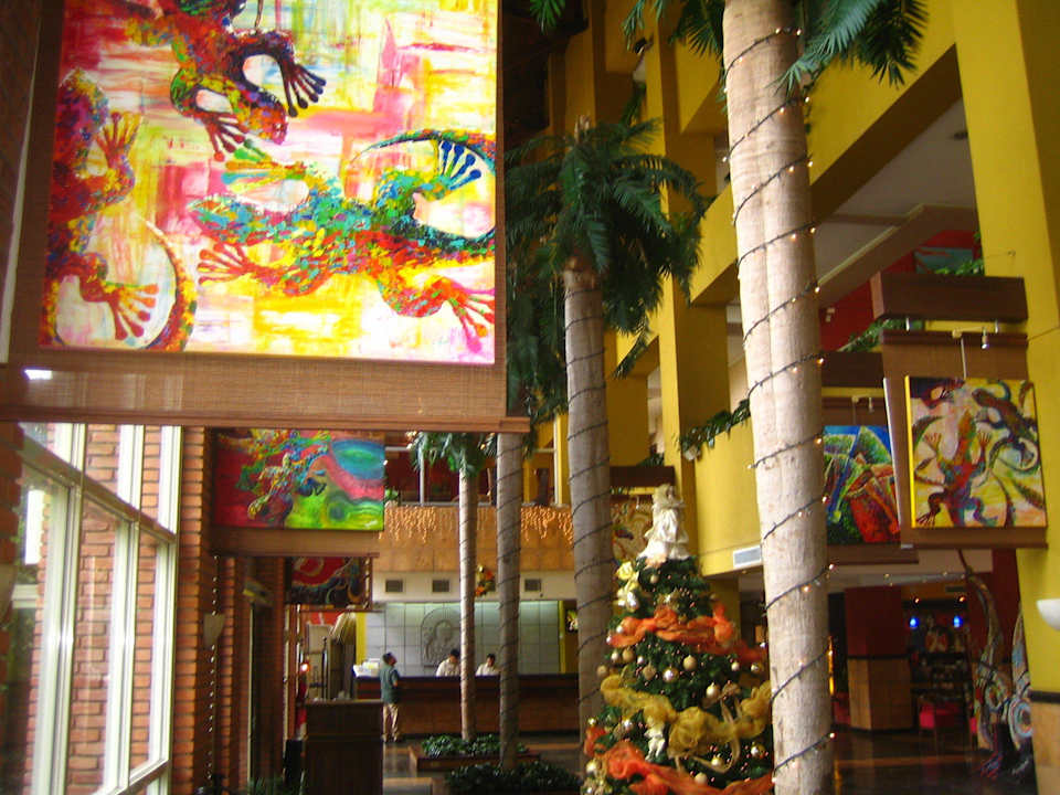 Lobby mit Bildern Hotel Camino Real