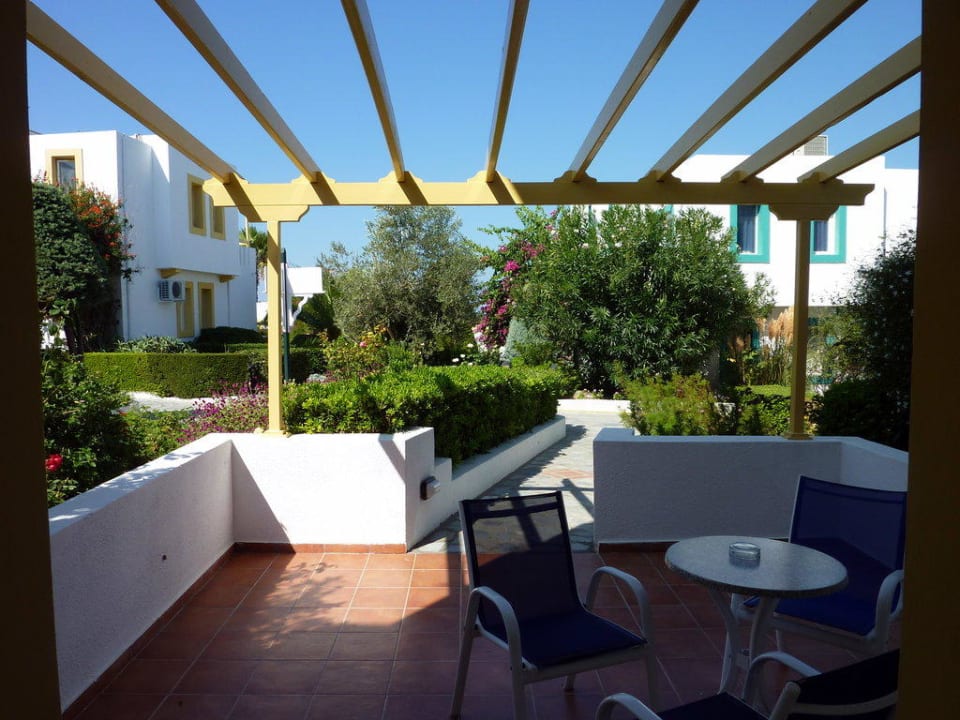 Zimmerterrasse Mastichari Bay Hotel