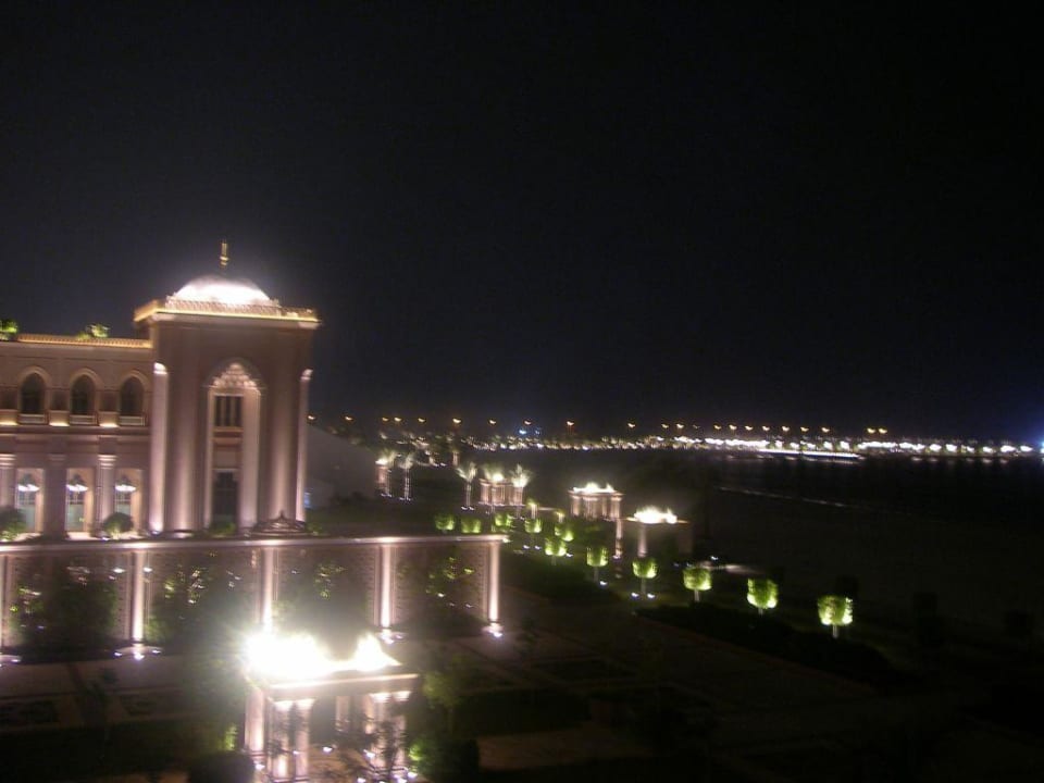 Blick von unserem Balkon Emirates Palace Mandarin Oriental