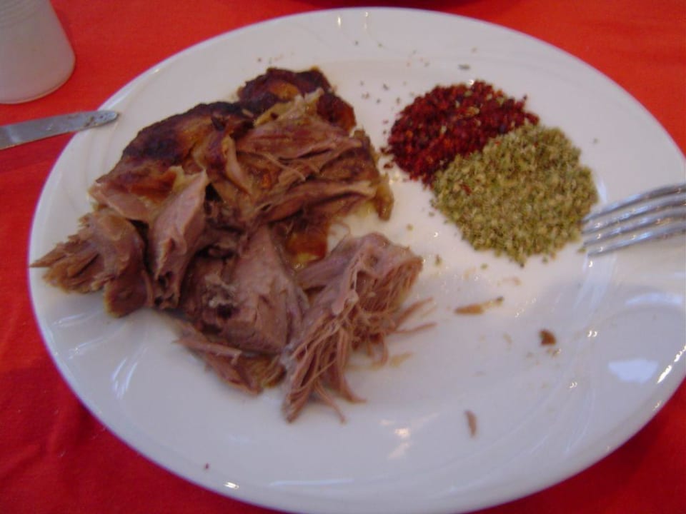 tandir lammfleisch mit thymian und paprikagewürz Megasaray Club Belek