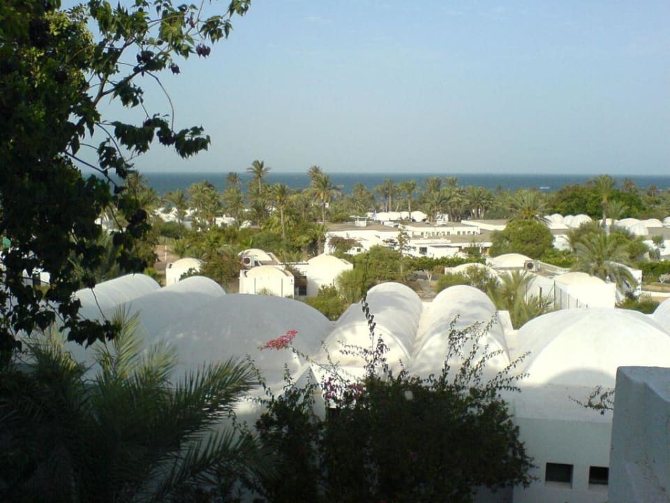 Widok z balkonu pokoju w Sangho Zarzis Hotel Sangho Club Zarzis