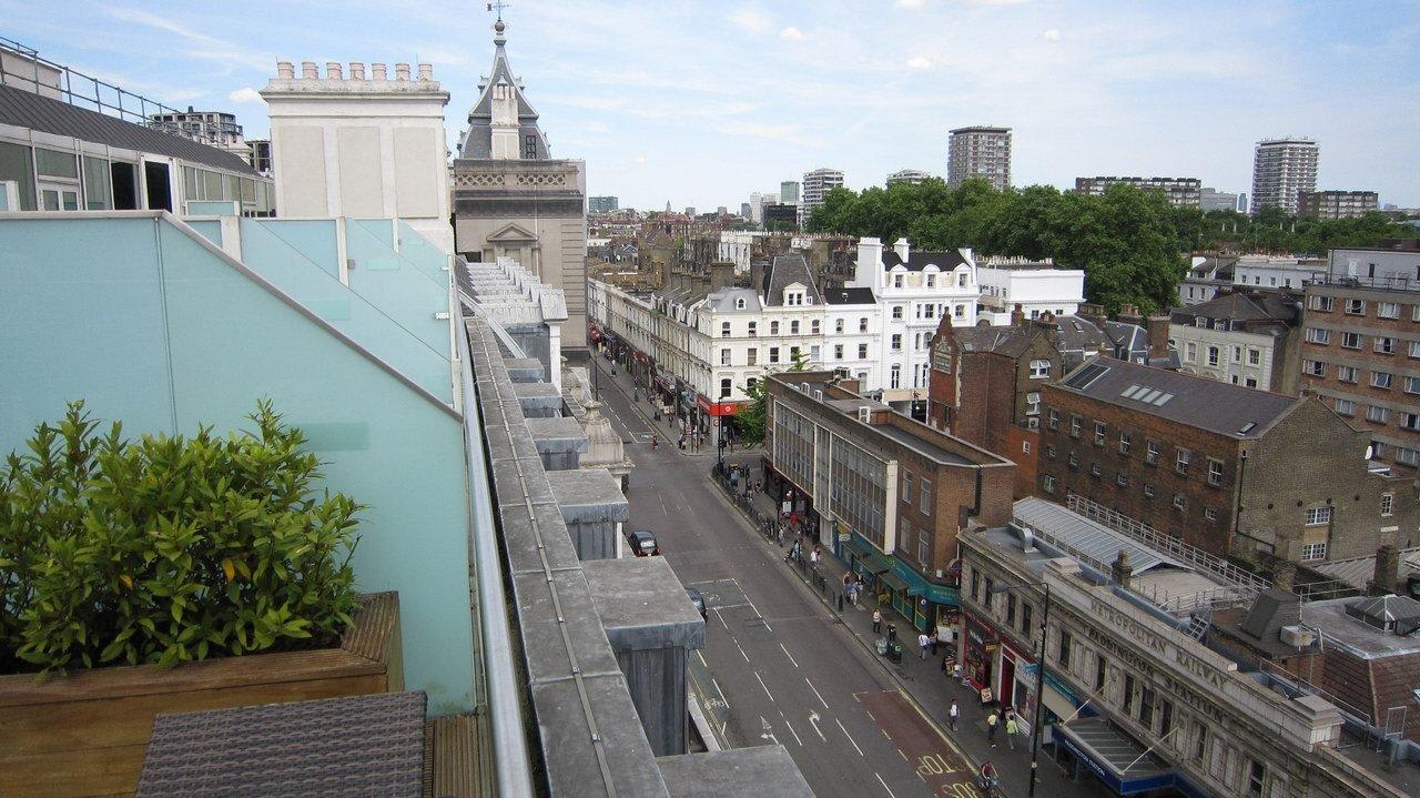 View from Tower Suite 590 'Brunel Suite' Hilton London Paddington