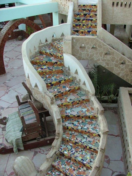 Lustige Treppe Hotel Amar Sina