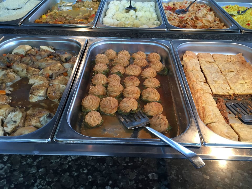 Warme Speisen Fodele Beach & Water Park Holiday Resort