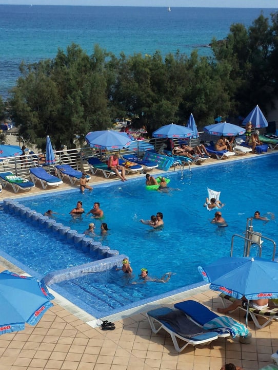 Vom Balkon mit Meerblick Hotel Na Forana