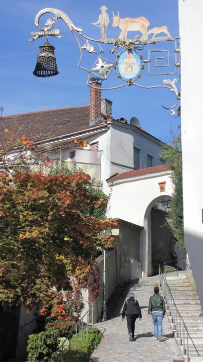 Gasse zur Stadtmitte Pension El Loquito