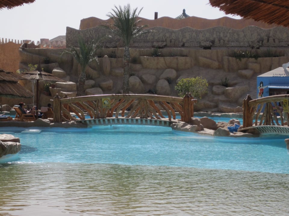 Hauptpool Pickalbatros Alf Leila Wa Leila Resort - Neverland Hurghada