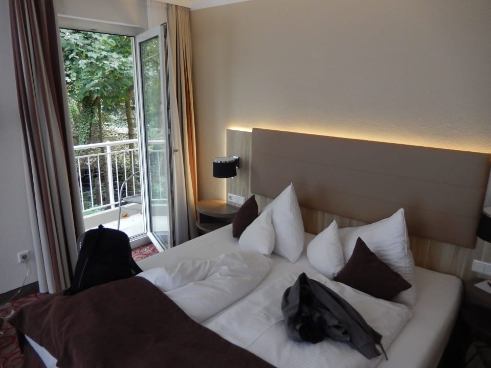 Ausgang zum kleinen Balkon Best Western Plus Parkhotel Erding