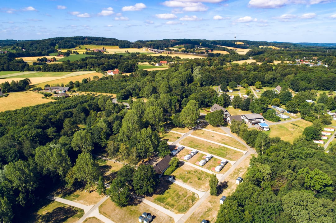 Außenansicht Regenbogen Ferienanlage Tecklenburg